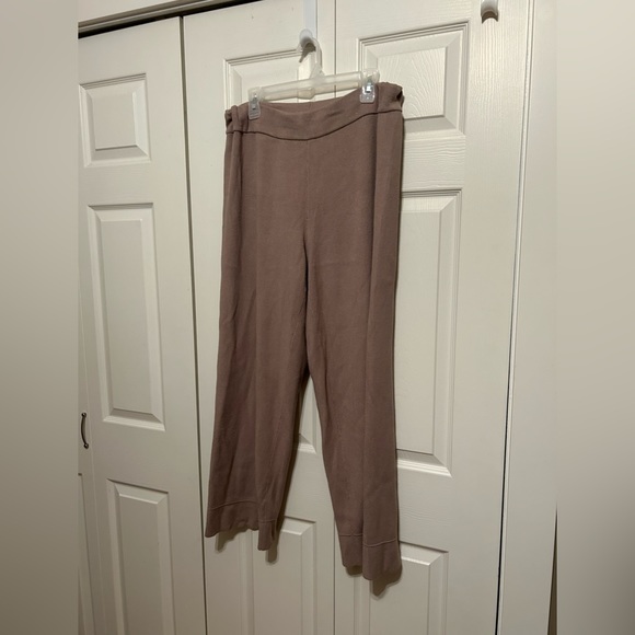 Dynamite Slight Flare Leg Sweater Pants - Picture 1 of 8